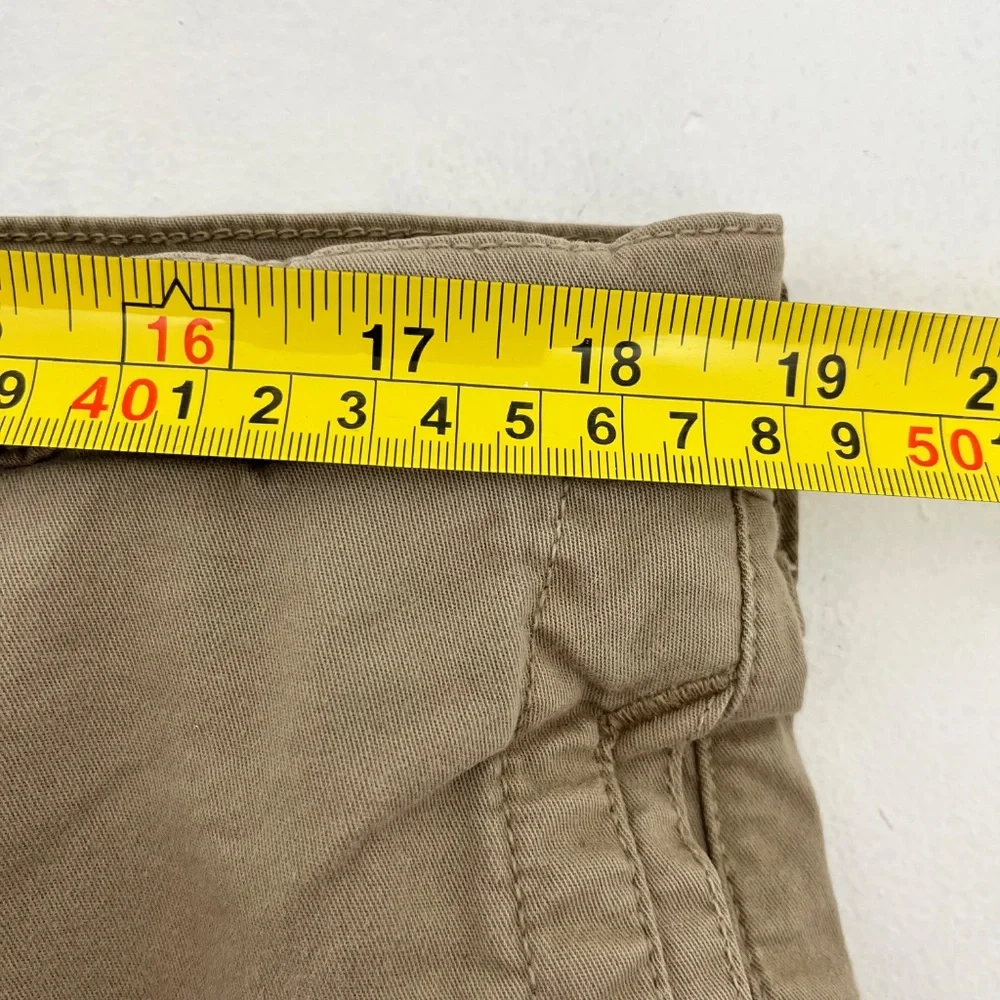 The North Face Mens Size 38 Chino Shorts Brown Slash‎ Pockets Comfort Stretch